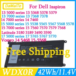 Bateria Dell Inspiron 13/14/15 42Wh WDX0R - Repuesto Portatil