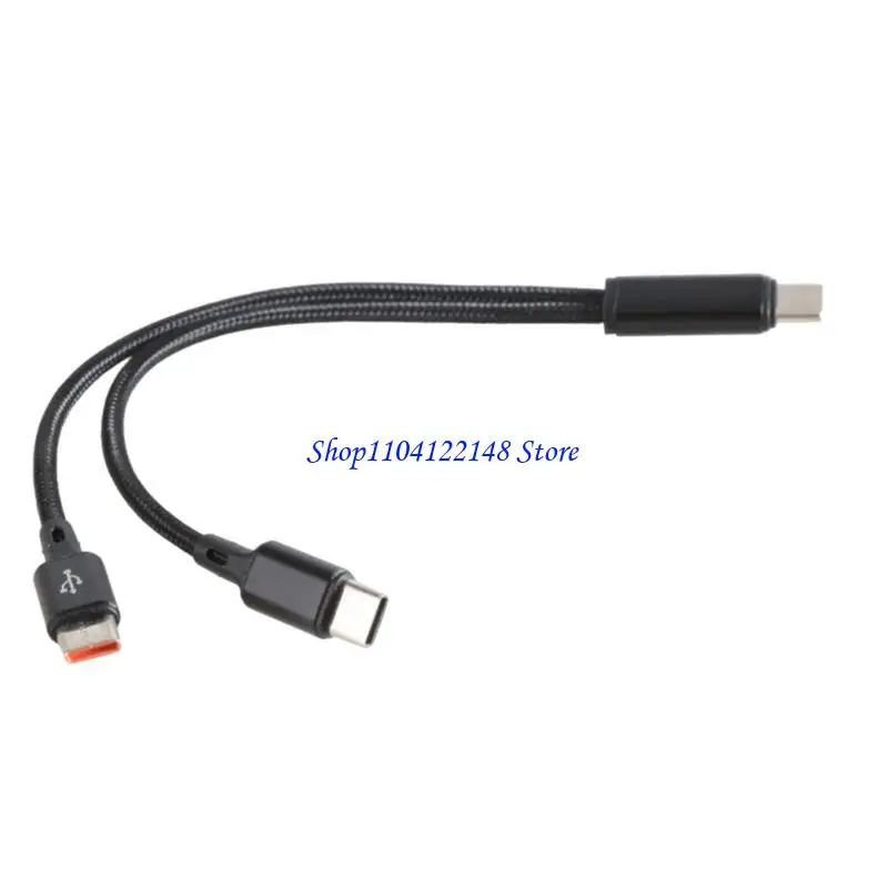 P9FA Fast Velocidad 2 Salida USB C Cable datos carga para gestión eficiente dispositivos - imagen 3