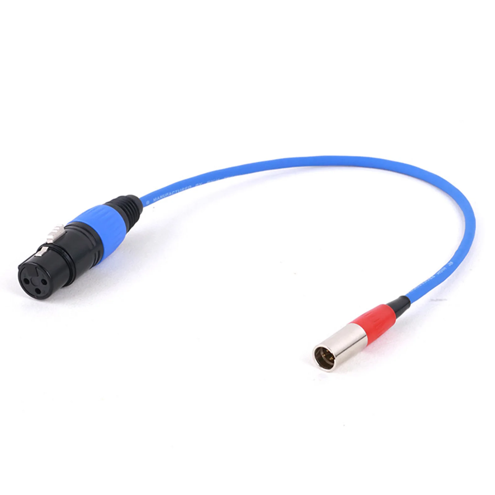 Cables de Audio Mini XLR de alta calidad, conector macho/hembra a hembra/macho de 3 pines para auriculares, convertidor de Carmera - imagen 4