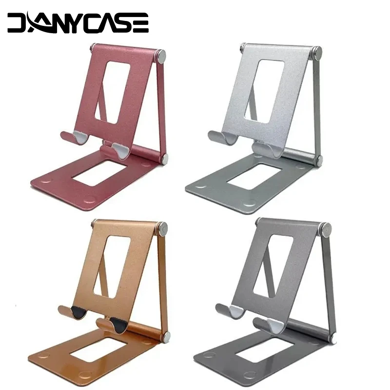 Soporte universal para tableta de aluminio con soporte de vacío 360 ° Soporte Plegable Giratorio para Tablet y Teléfono Xiaomi Samsung Lenovo Huawei