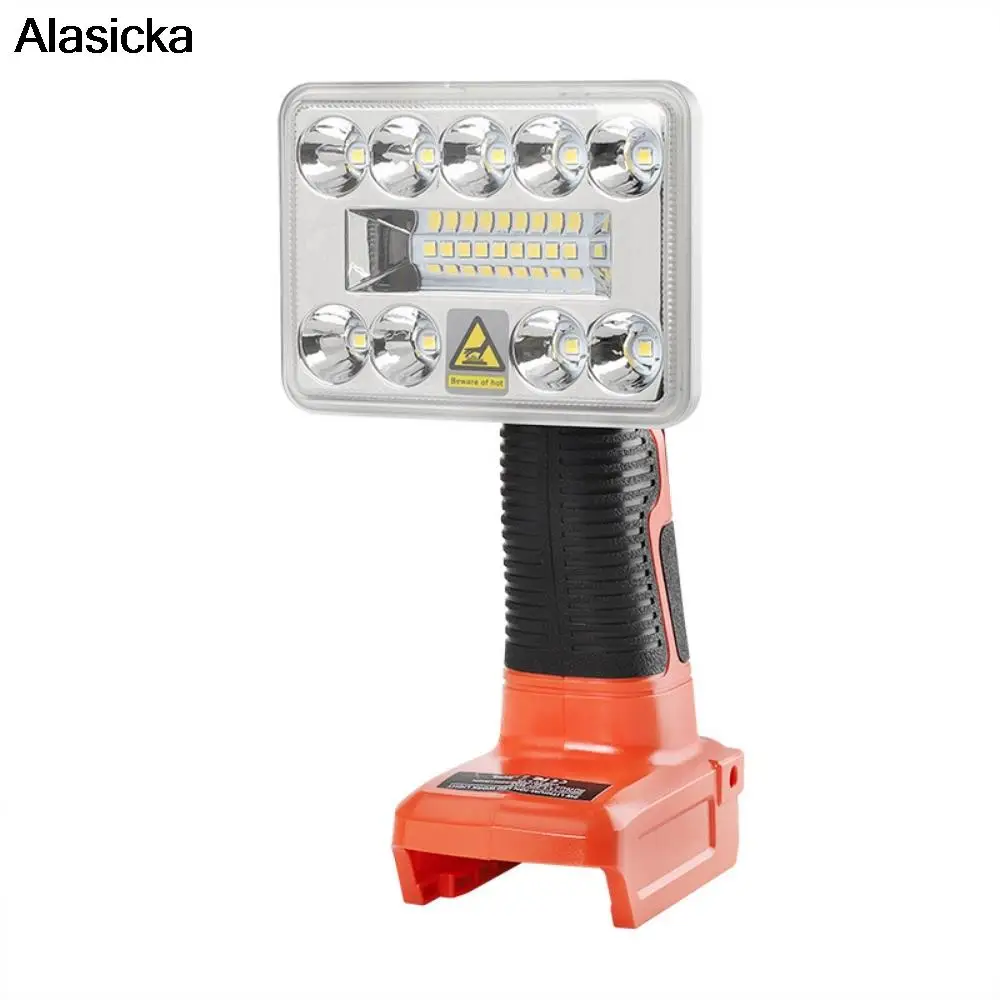 La luz LED es adecuada para Black & Decker 14,4/18V batería de litio para exteriores luz de largo alcance de 3 pulgadas y 5 pulgadas - imagen 2