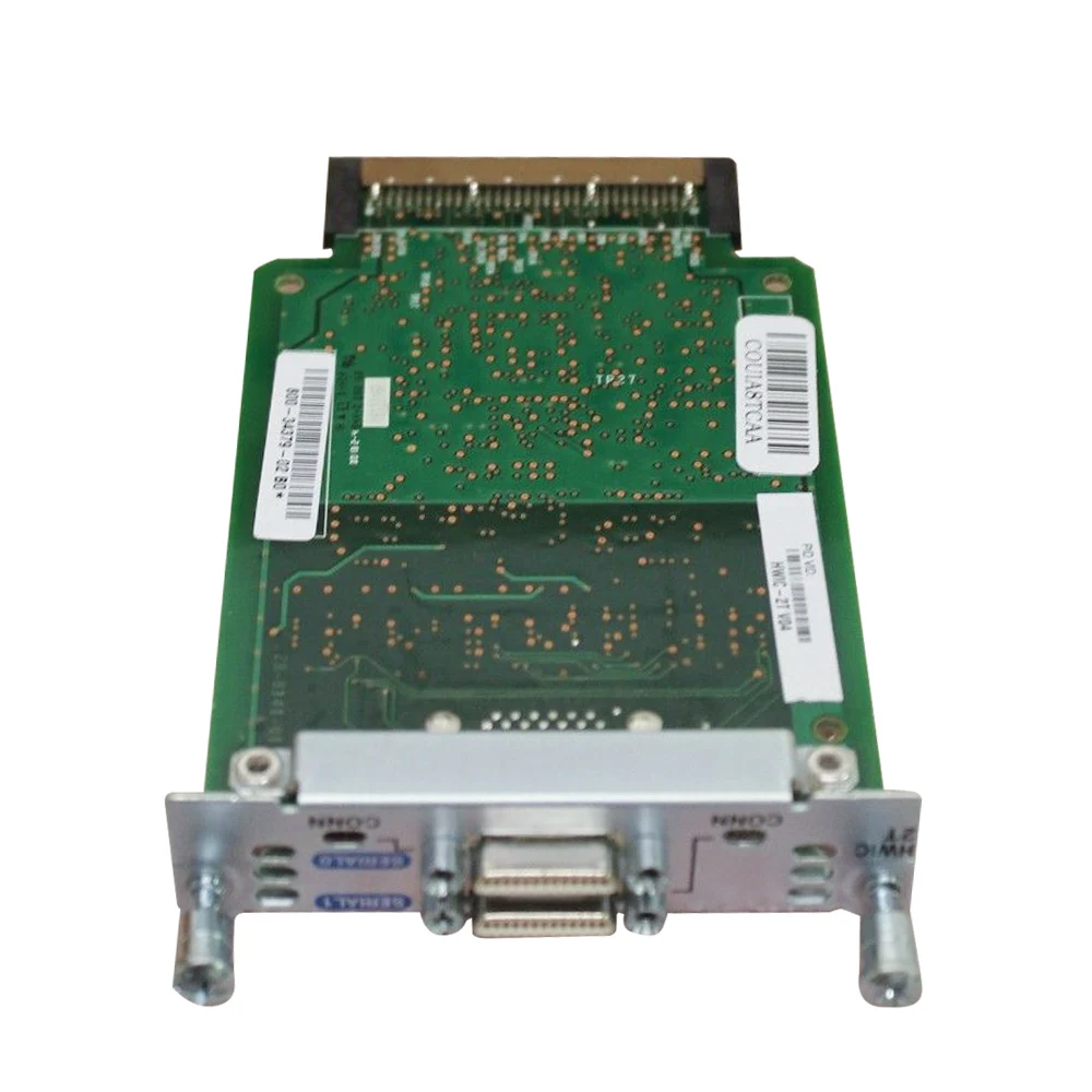 Placa de módulo de expansión de tarjeta de interfaz WAN asíncrona y Serial de 2 puertos, Original, HWIC-2T genuino, HWIC 2T - imagen 3