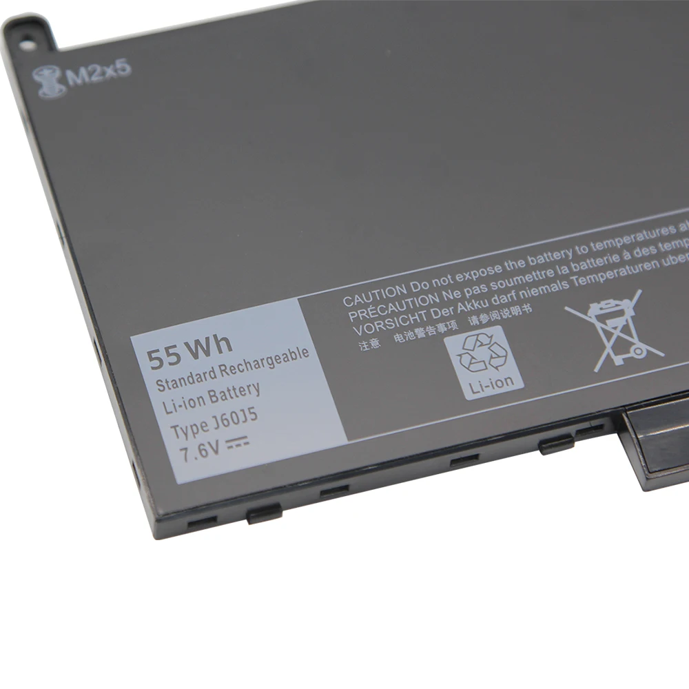 J60J5-batería para ordenador portátil, 55Wh, 7,6 V, para Dell Latitude 7470, 7270, 1W2Y2, 0MC34Y, MC34Y, R1V85, 242WD, GG4FM, WYWJ2, 451-BBSX - imagen 2