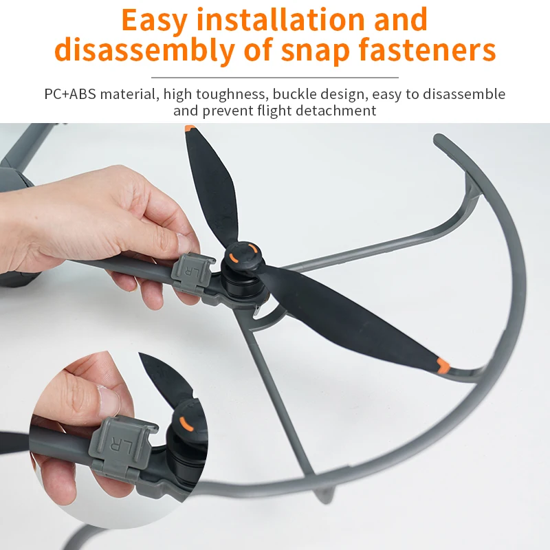 Para DJI MAVIC 4 Pro cubierta protectora de hoja de hélice hoja antiarañazos anillo Protector anticolisión accesorios para drones - imagen 4