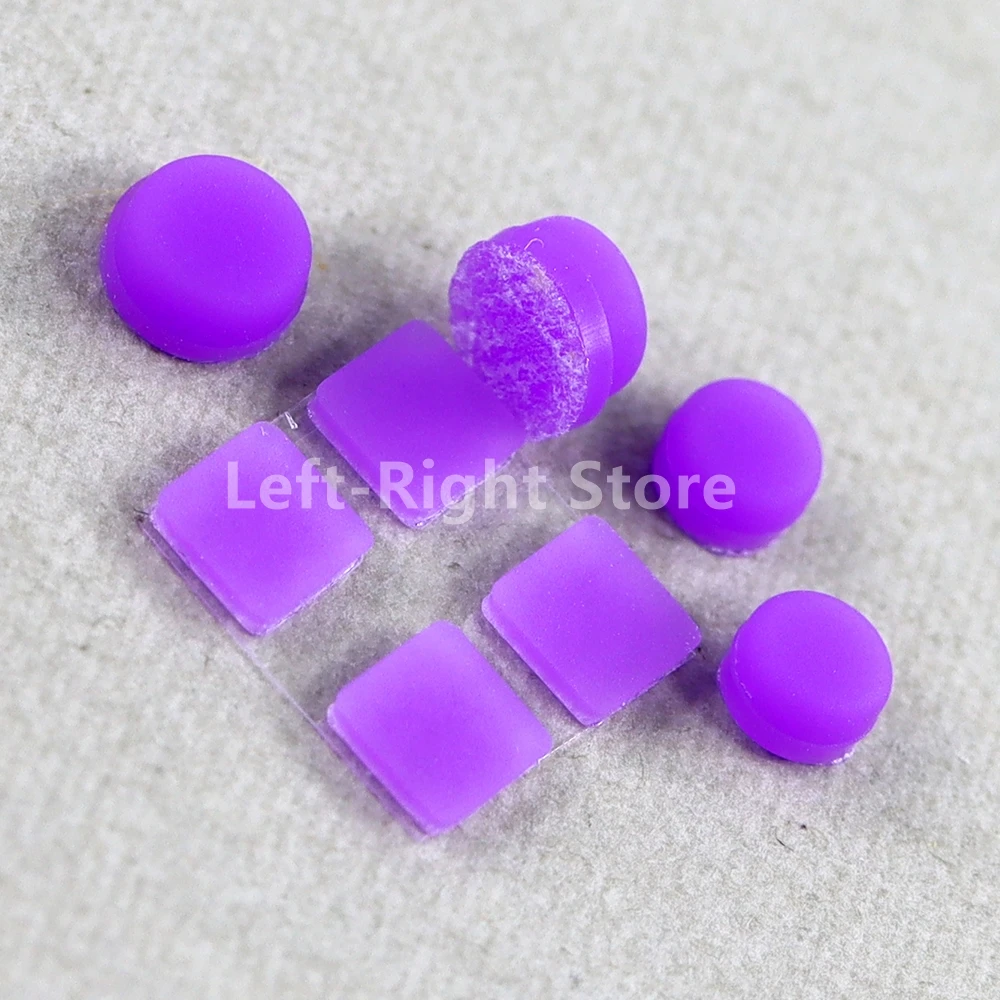 150 juegos de cubierta de pies de tornillo de carcasa frontal y trasera para 3DS XL LL 3DSXL almohadillas de goma para tornillos cubierta de orificio de tornillos LCD - imagen 5