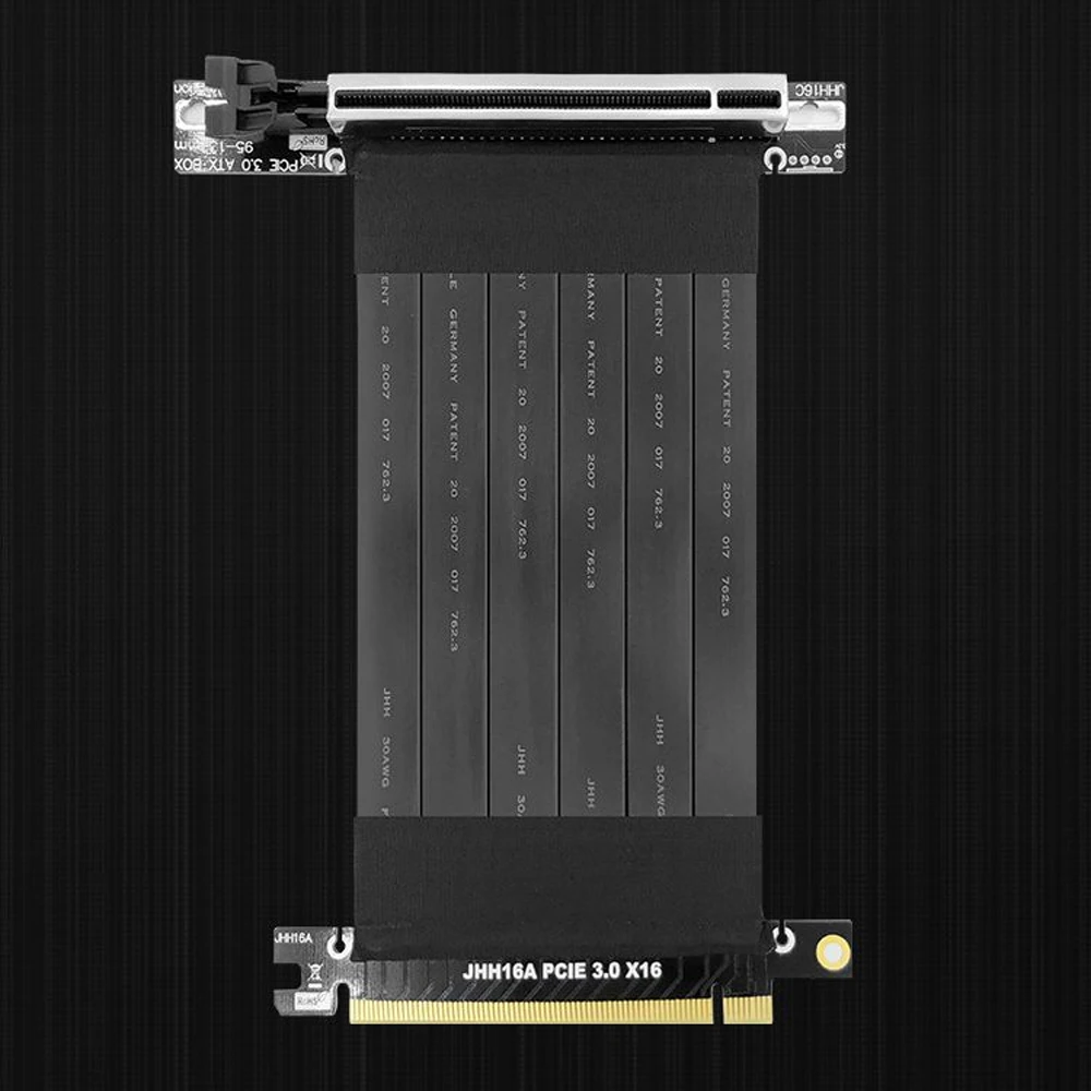 Cable elevador PCIe de alta velocidad 3,0 X16 extensor GUP Flexible de 90 grados para instalación vertical de tarjetas gráficas - imagen 2