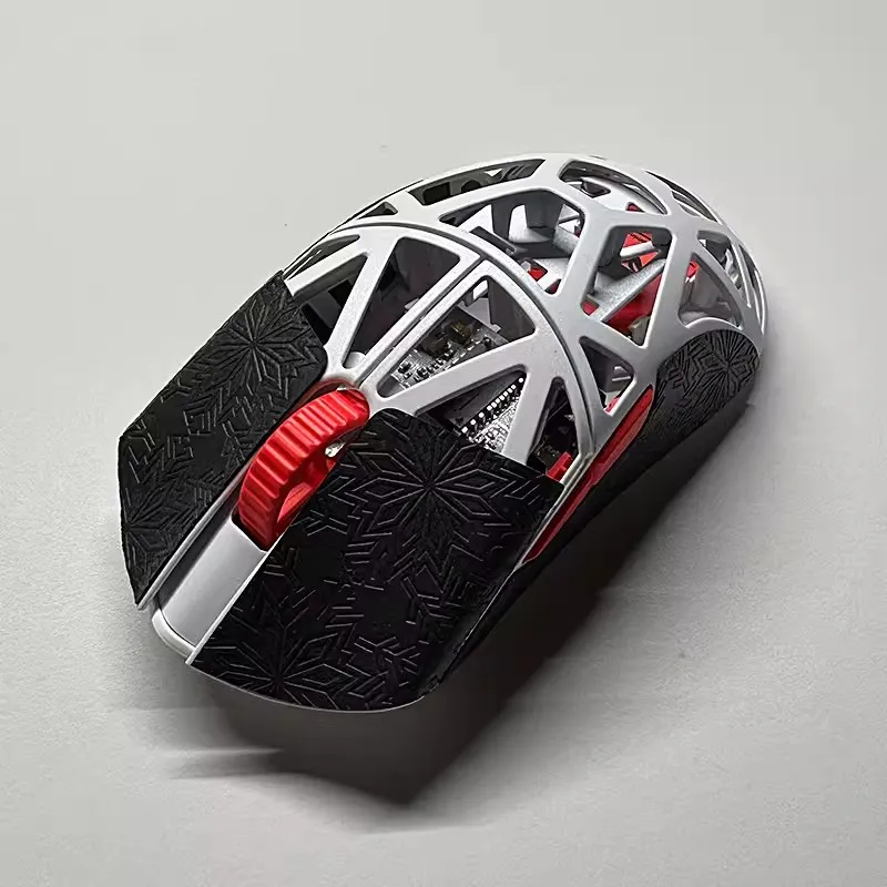 1 Set Ultraglide Mouse Anti Slip Sticker For WLmouse Mini Beast Mini Non-Slip Anti Sweat Tape Ultrathin Snowflake - imagen 4