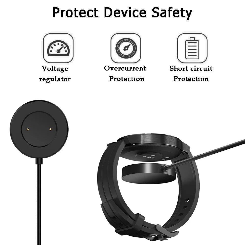 Cable cargador USB para Realme Watch S RMA207, base de carga magnética para reloj inteligente Realme Watch S Pro RMA186 - imagen 2