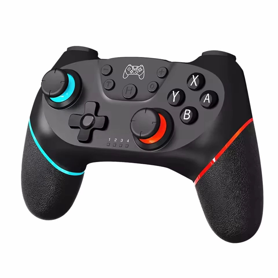 Control Bluetooth inalámbrico USB para Nintendo Switch y controlador OLED Lite Gamepad Joystick juego Pad PC Comando gatillo Kit de juego - imagen 2