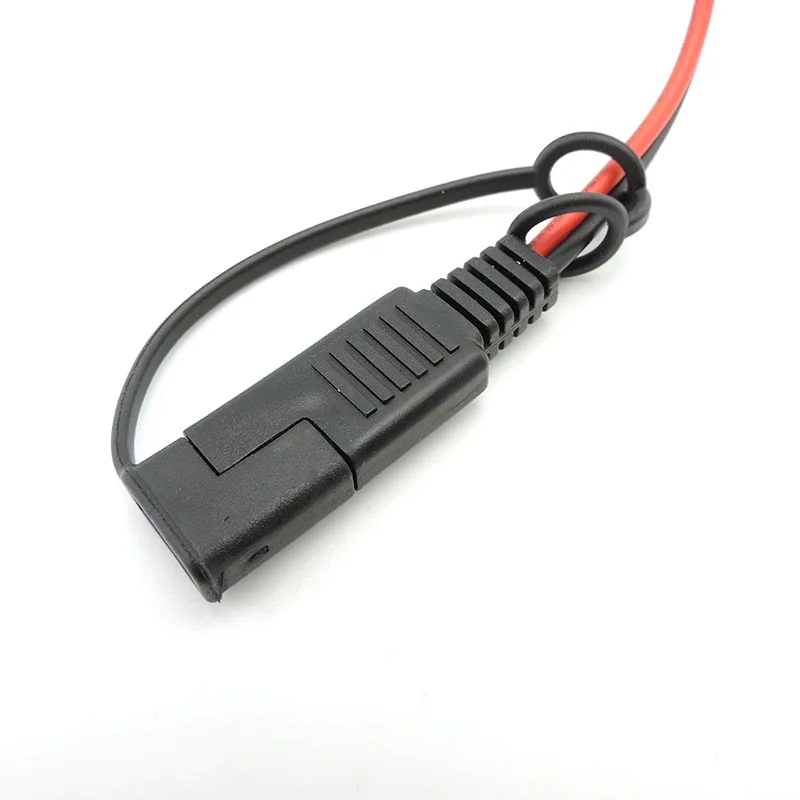 Cable de extensión de alimentación SAE a SAE con cubierta antipolvo, Conector de desconexión rápida para automóvil, 18awg, 10A, 12V-24V - imagen 2