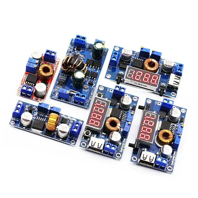 1 Uds 5A voltaje constante corriente constante placa de módulo de potencia reductor voltaje de carga carcasa de pantalla de potencia de corriente - imagen 4