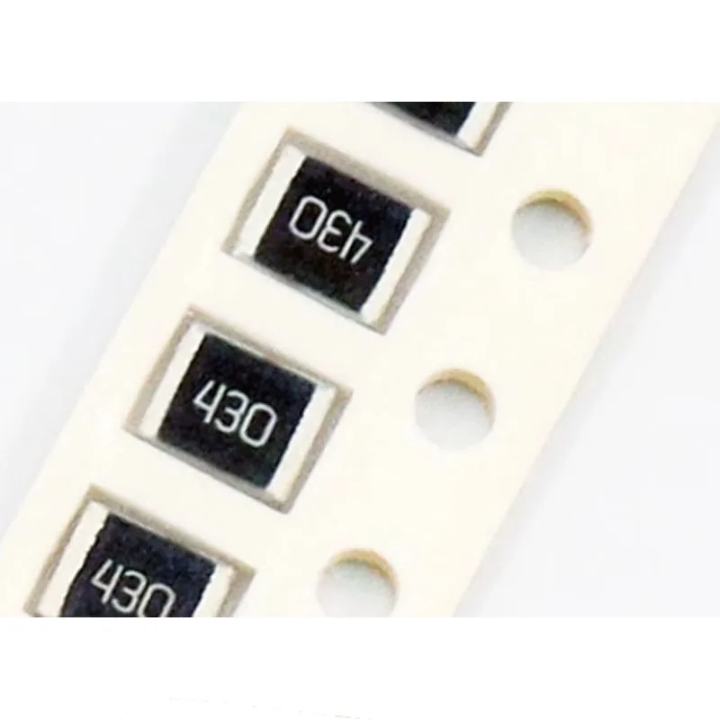 Kit de iluminación SMD para coche, dispositivo de iluminación de 1/4W 0R ~ 10M 22R 33R 47R 51R 51R 68R 1R 100R 1K 3K3 4K7 10K 1M 10M 10M 5K1 22K 10K 220R, 100 piezas 1206 0R - imagen 3