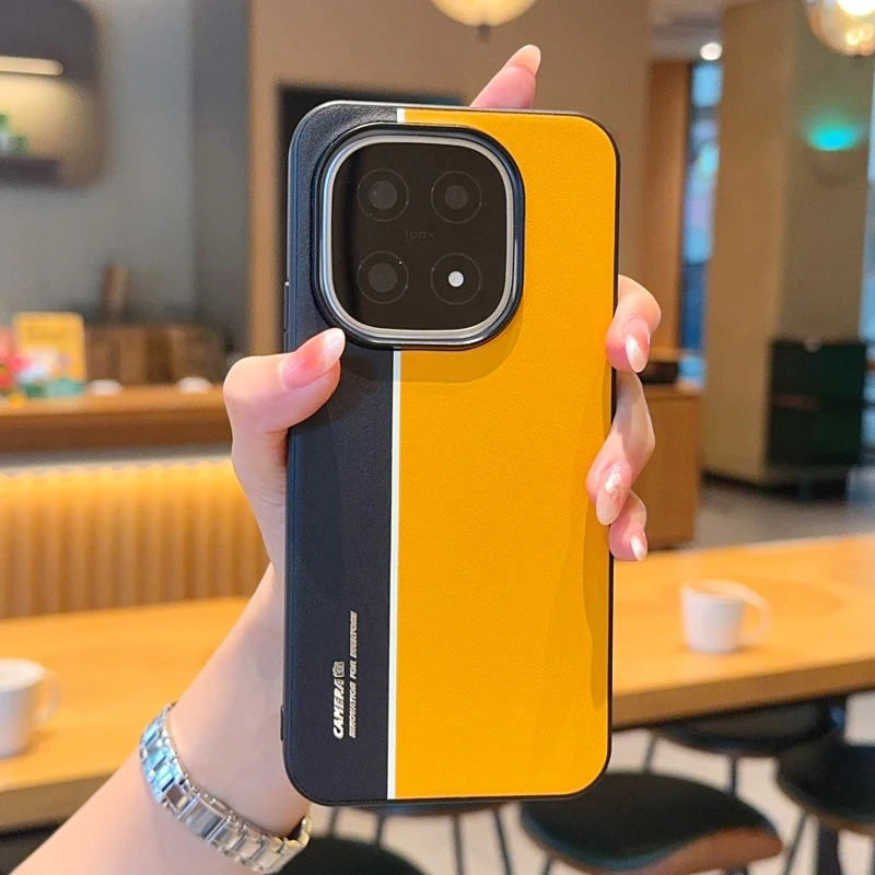 Funda para IQOO 15 moda elegante colorido fluorescente Color a juego Hardware bisel duro PC cubierta anticaída para VIVO IQOO 15 - imagen 2