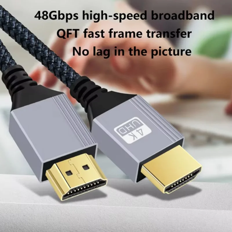 Cable HDMI macho a macho de 0,3 m, 1m, 2m, 2,0 4K, 60Hz, Cable HDMI para Xiaomi, Xbox, PS5, PS4, portátiles, TV, divisor HDMI, Cable Digital - imagen 2