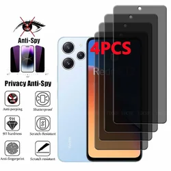Xiaomi Redmi 12 Protector Pantalla 9H Privacidad Antiespía Templado