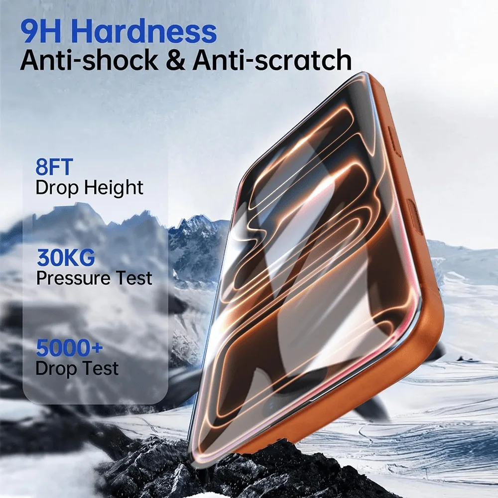 4 Uds cubierta completa de vidrio templado para iPhone 17 16 15 14 Pro Max Air 13 12 Mini Protector de pantalla para iPhone 13 12 11 Pro 15 14 Plus - imagen 3