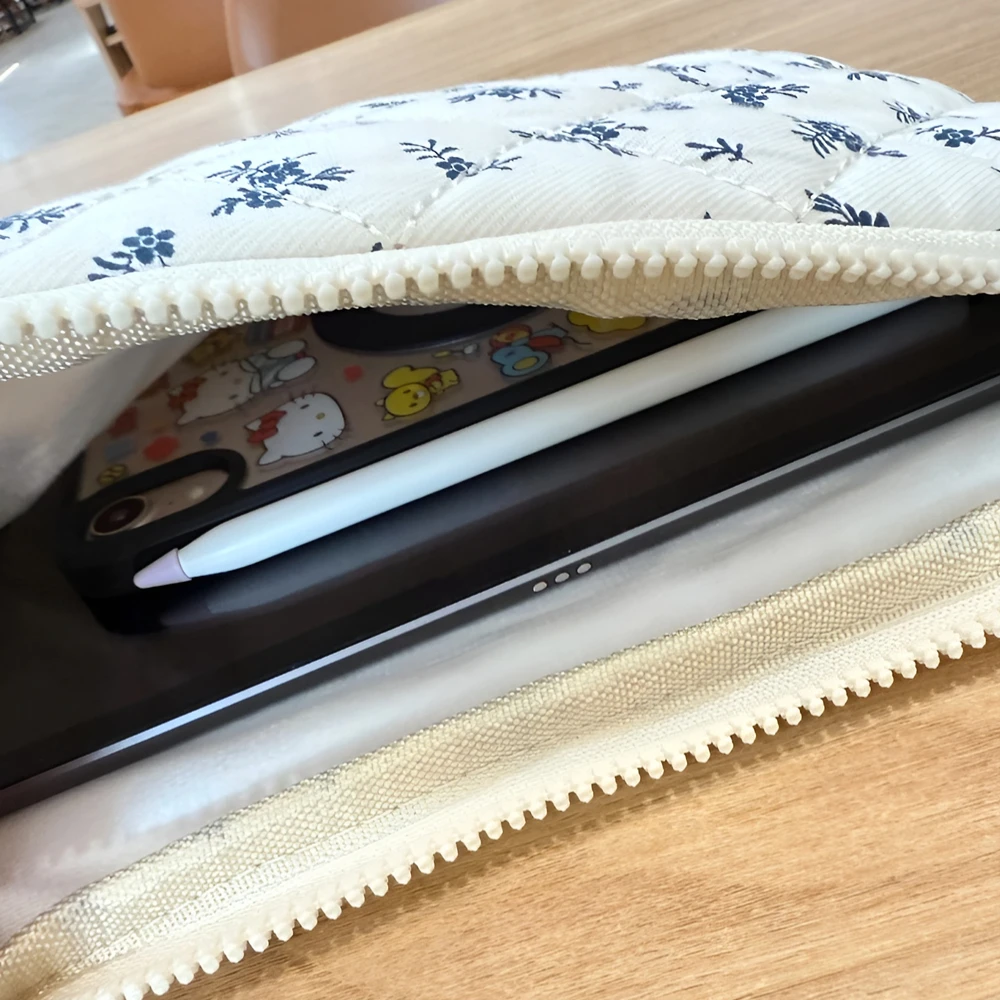 Funda de bolso para tableta de 11-15 pulgadas para 2025, nueva funda para iPad, funda de transporte, bolsa protectora de almacenamiento para ordenador portátil para Macbook - imagen 4