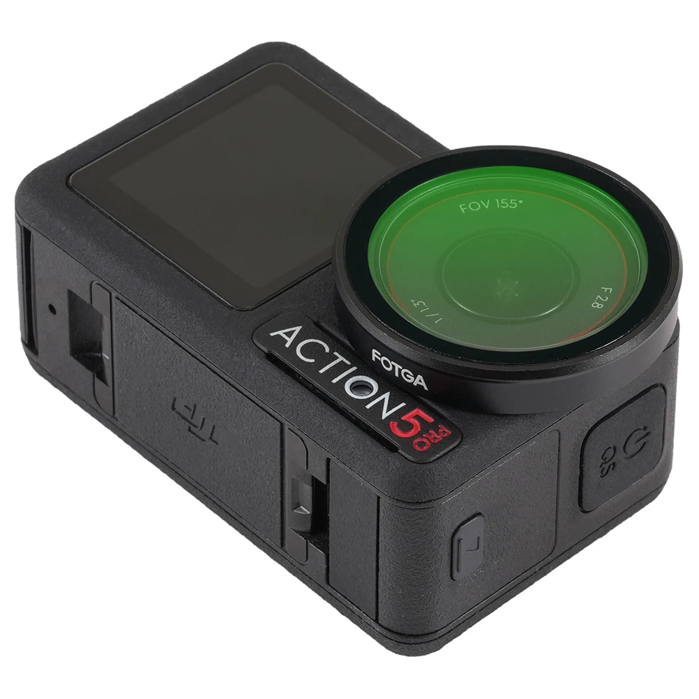 Filtro de lente de cámara FOTGA para filtros de acción 3/4/5 pro, juego de filtros ND, polarizadores CPL, atenuación UV, accesorios de lentes flexibles negros - imagen 3