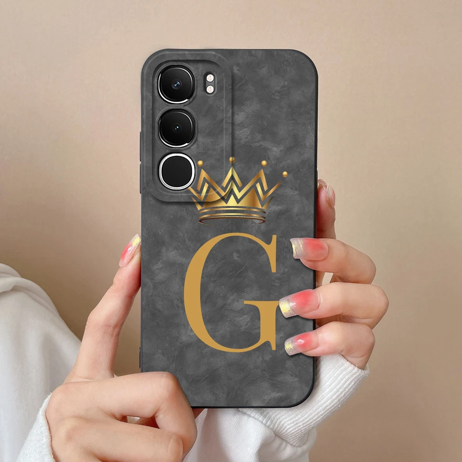 Para Vivo Y19S Y17S Y18 Y18S Y18E Funda Linda Panda letras Funda cobertura completa parachoques textura suave a prueba de golpes fundas traseras de teléfono - imagen 3