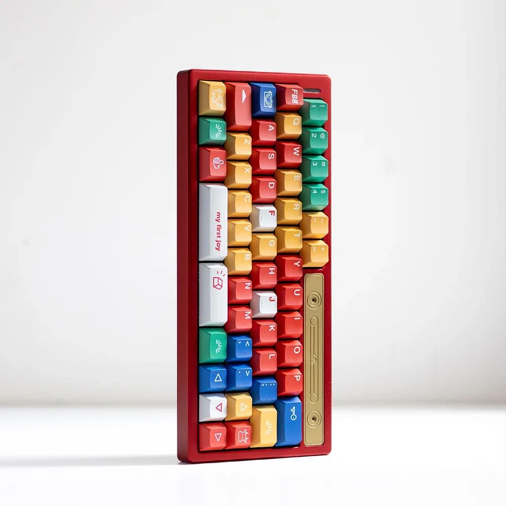 FBB-Juego de teclas con tema My First Joy, sublimación de tinte PBT, perfil de cereza, teclado mecánico ergonómico personalizado, teclas periféricas - imagen 2