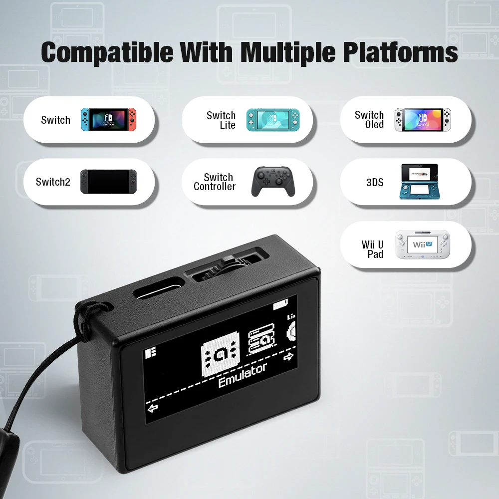 Pixl.js-emulador inteligente NFC, emulador de repuesto Compatible con Bluetooth para Switch/Switch2/Wii U/3DS, compatible con actualizaciones de aplicaciones - imagen 3