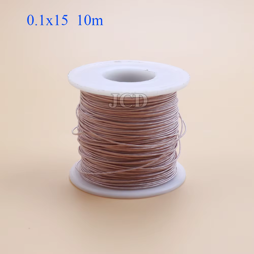 10M 0,1x7/8/10/15/20/25/30/40/50/60 hebras Litz alambre multihebra hilo de poliéster alambre cubierto alambre de cobre 10M - imagen 5