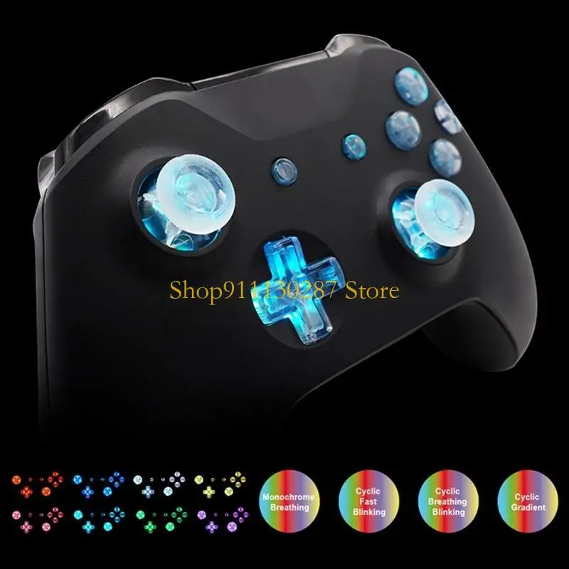Tablero emisor luz LED modificado J1HC DIY para Joystick controlador juego S - imagen 3
