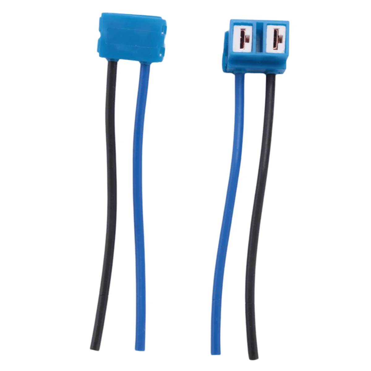 Conector de lámpara de Faro de extensión de cerámica H7, arnés de limpiaparabrisas de 2 piezas en ángulo - imagen 4