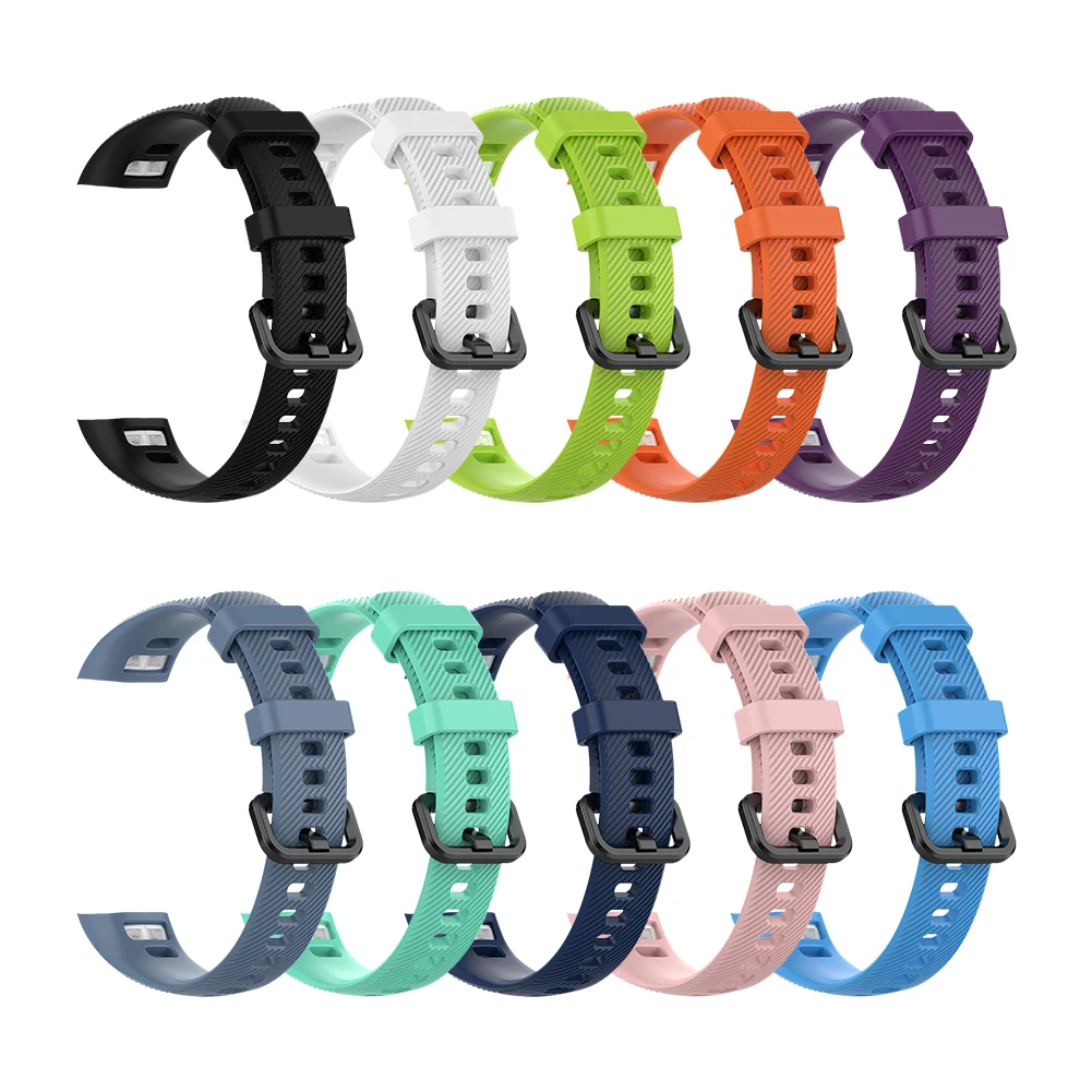 Correa Silicona Huawei Band 4 Pro – Deportiva Antisudor Flexible - imagen 5