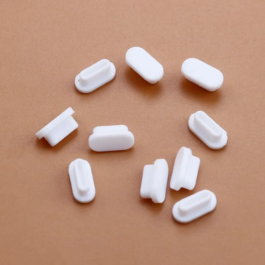 10 Uds. Puerto de carga USB tipo C tapón antipolvo de silicona cubierta de enchufe antipolvo para Iphone Samsung Huawei Xiaomi tapa de enchufe antipolvo para teléfono - imagen 5