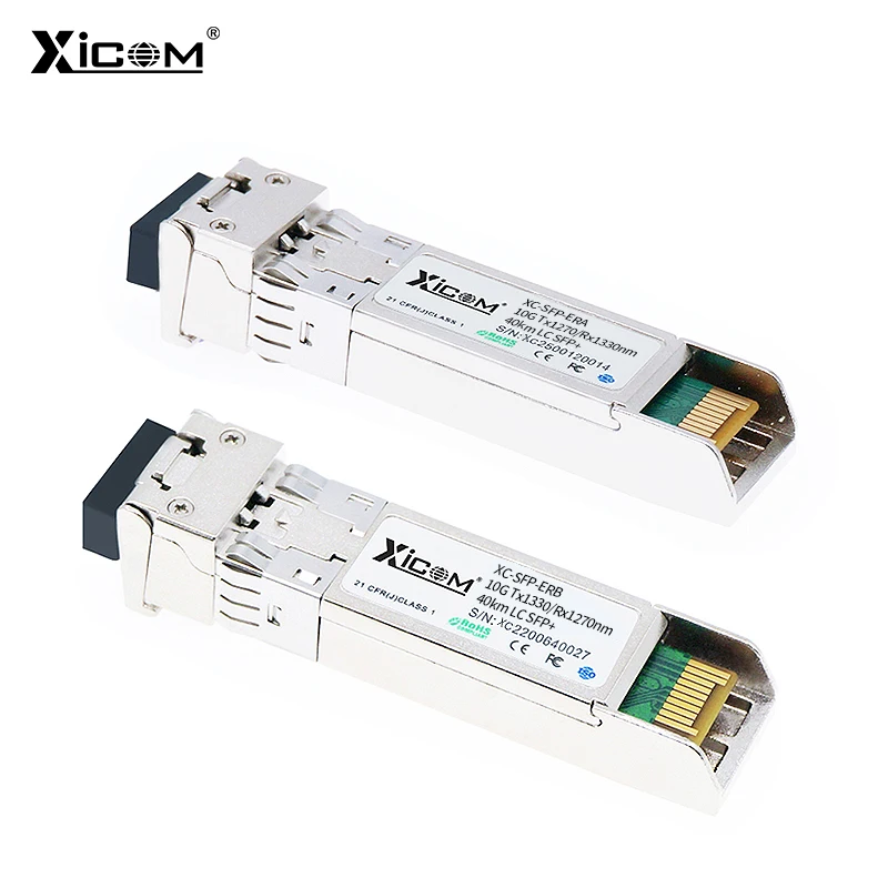 Módulo Xicom 10G SFP+ LC Simplex BiDi 40KM 1270nm-TX/1330nm-RX transceptor de módulo de fibra Compatible con Cisco, Mikrotik, Ubiquiti - imagen 5
