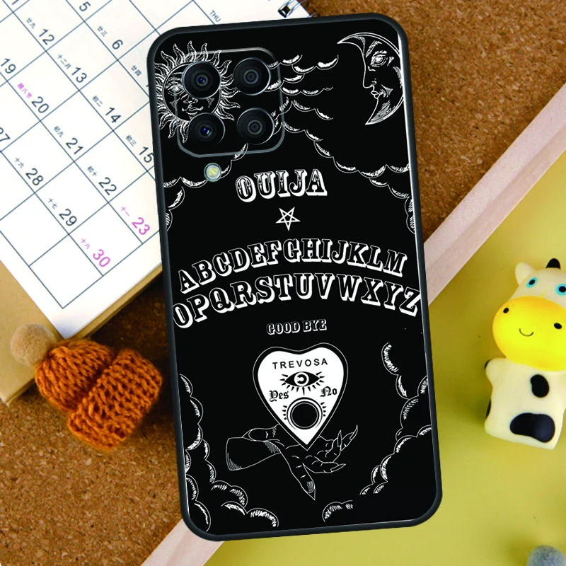Funda con placa Ouija para Samsung Galaxy M20 M11 M31 M35 M55 M15 M32 M16 M36 M56 M54 M23 M52 M34 M14 M13 M53 - imagen 2