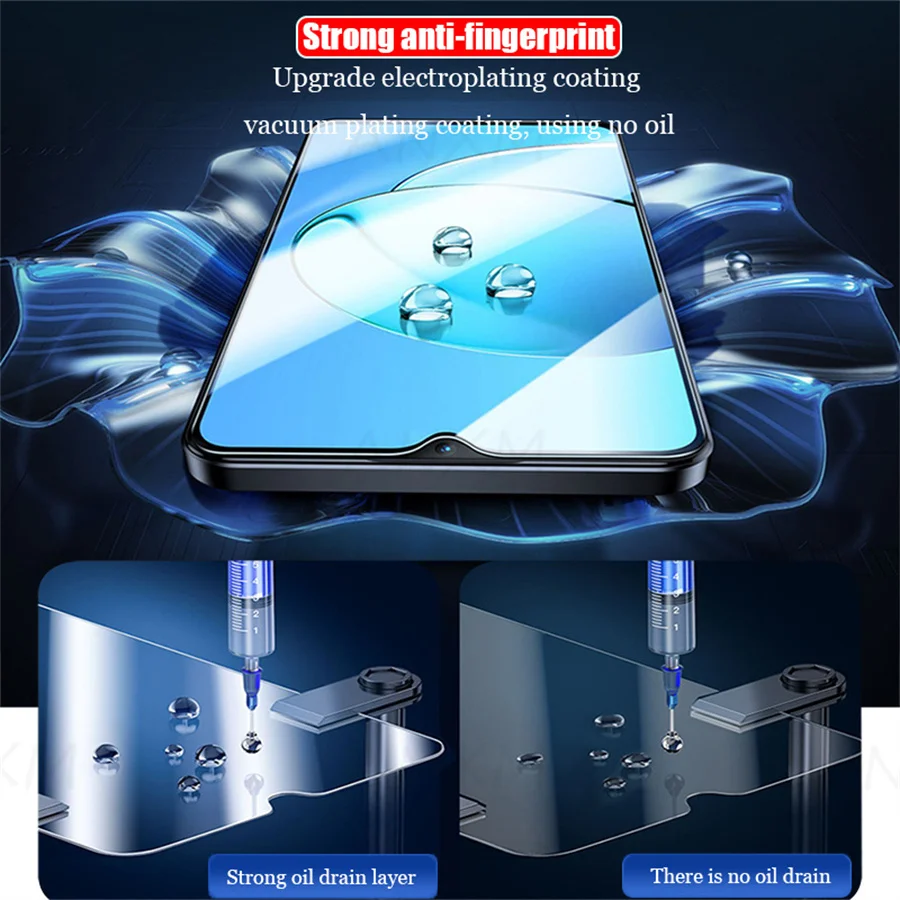 3/5 piezas de vidrio templado para Samsung Galaxy A16 protectores de pantalla película protectora de vidrio - imagen 3