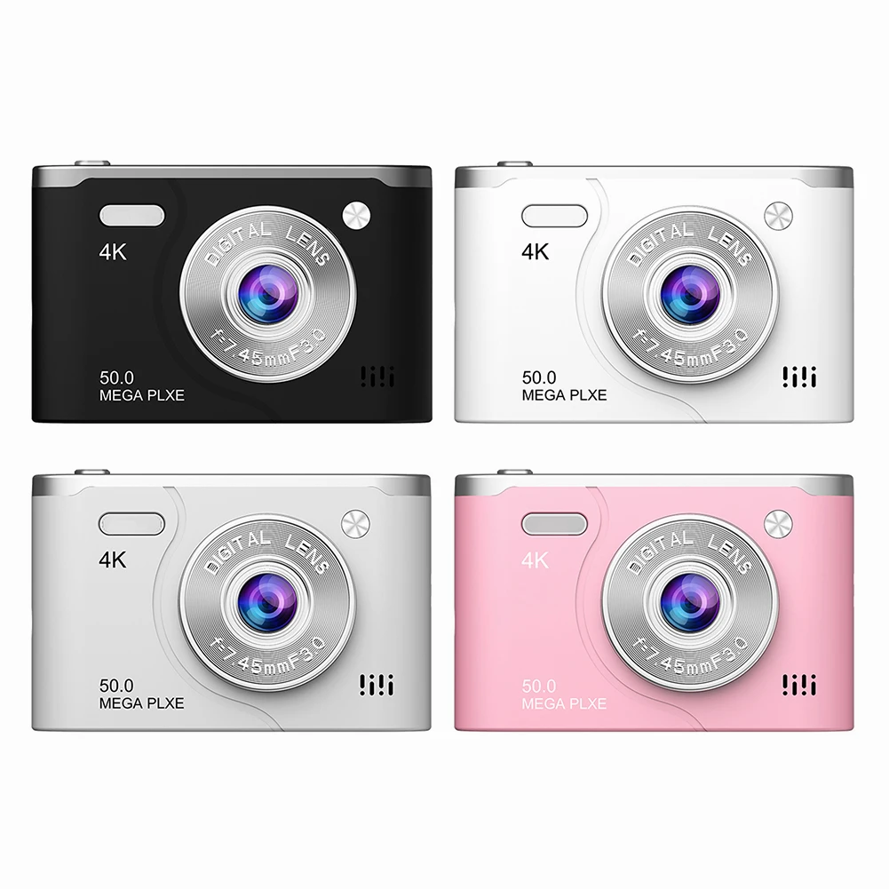 Cámara digital 8x Zoom digital Estilo retro Mini cámara Cámara de fotografía LCD de 2,4 pulgadas Cámara de video fotográfico para viajes y estudiantes - imagen 4