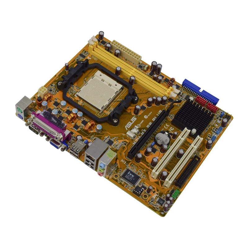 Placa Base ASUS M2N-MX SE PLUS uATX NVIDIA NF6100-430 Socket AM2+ Compatible con CPU AMD Athlon 64 X2 3800+ 4600+ 5000+ Interfaz de Memoria DDR2 PCI VGA Para PC de Escritorio Mejor Precio - imagen 3
