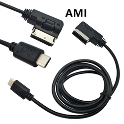 Cable adaptador USB-C AMI MDI VW Audi y portátiles Chromebook