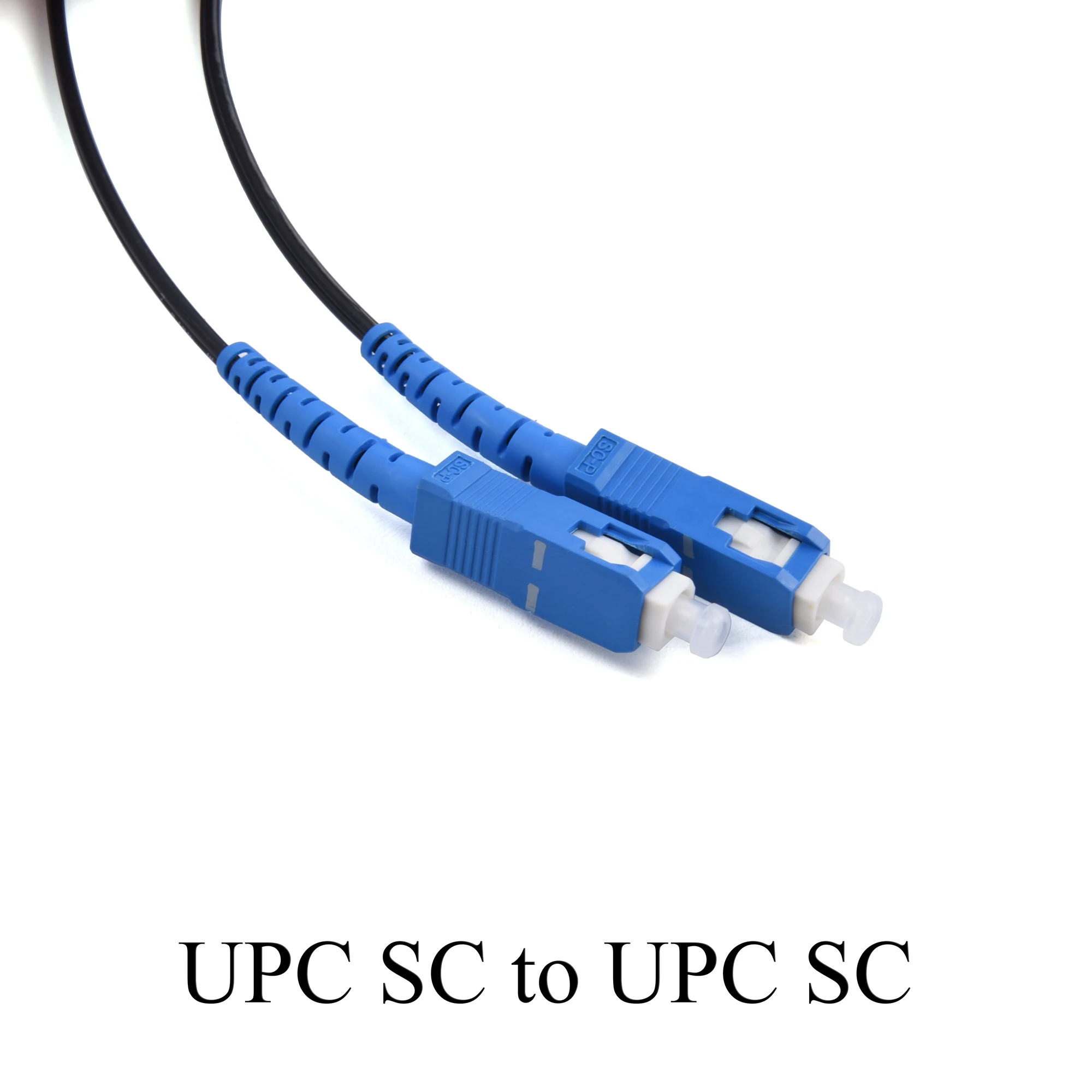 Cable de conexión de fibra óptica Simplex monomodo de un solo núcleo para interiores/exteriores - Cable de extensión UPC SC a SC 50M/80M/100M - imagen 3