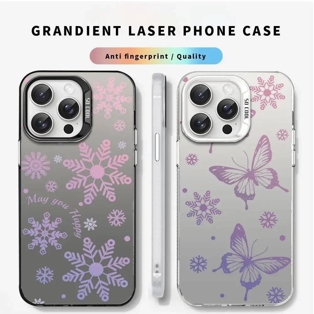 Funda de teléfono para Lenovo K13 Note /Lenovo K13 Pro XT2129, cubierta colorida de plata IMD de lujo, protección láser Aurora a prueba de golpes - imagen 4