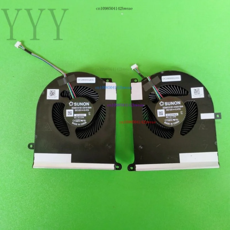 Para CPU GPU ventilador de refrigeración para DELL Alienware AREA- 51M R2 0TPV77 0TW5Y8 25,5CFM