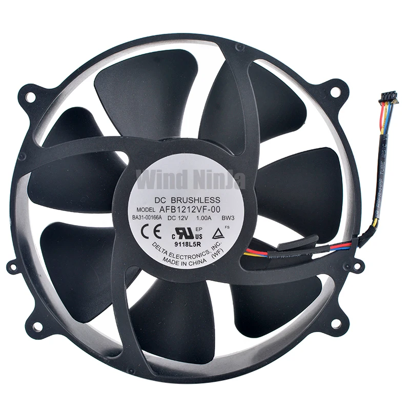 Ventilador de refrigeración Circular de 12cm y 120mm AFB1212VF-00 BA31-00166A DC12V 1.00A de 4 pines para Art PC Magic Cube 700C6A-A02 700C6A-A01 - imagen 5