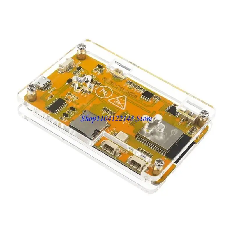 carcasa placa desarrollo inalámbrico P9FA ESP32, carcasa acrílica, pantalla colorida IPS 2,8 pulgadas para - imagen 4