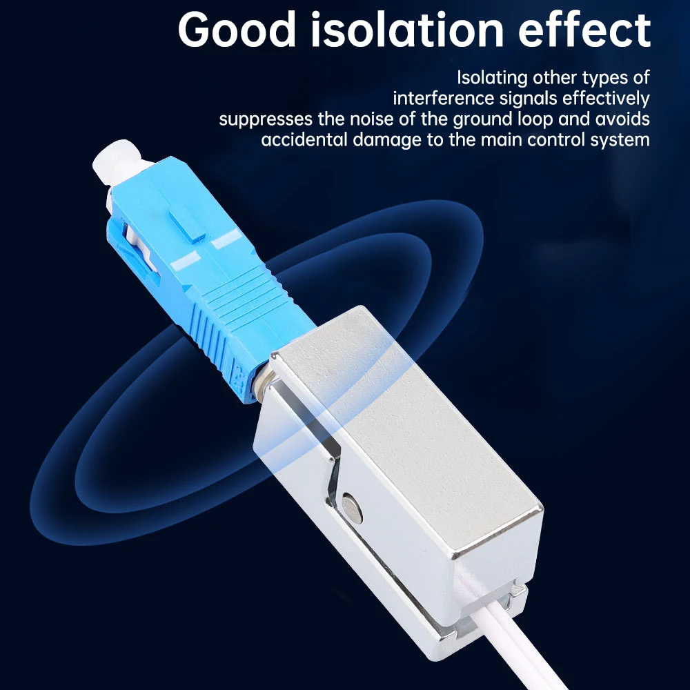 Adaptador de fibra óptica desnuda de forma cuadrada Natalink SC, conector de fibra FTTH para bolígrafo de luz roja, medidor de potencia óptica, acoplador OTDR - imagen 4
