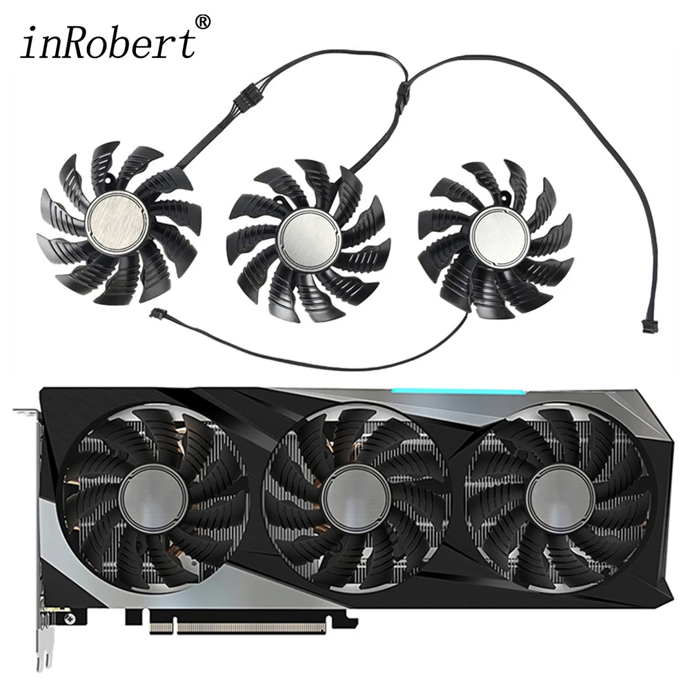 Ventilador de refrigeración para Gigabyte RTX 3070, Enfriador de 4 pines de 82MM, 12V, 0.5A, RTX3070, GV-N3070GAMING de juegos, tarjeta gráfica, OC-8GD - imagen 2