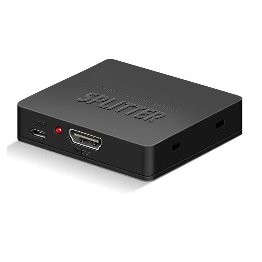 Una caja negra con luz roja