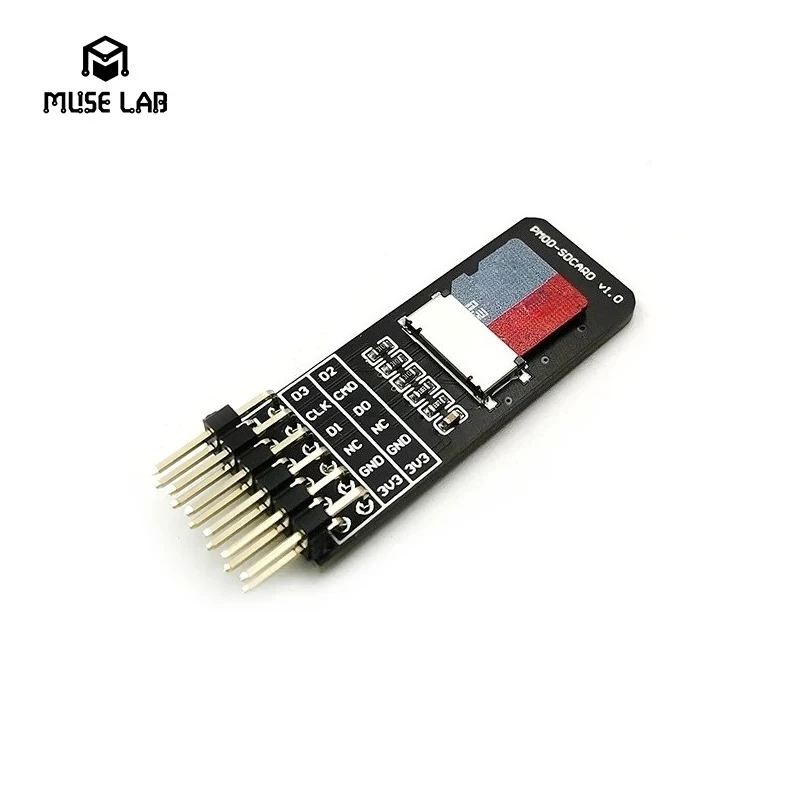 Placa de extensión PMOD-SDCARD Módulo de expansión ICESugar FPGA Conector PMOD estándar Protocolo SD/SPI Nuevo