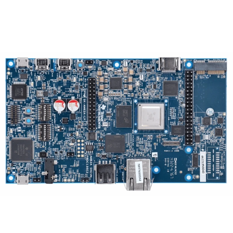 Carte de développement SK-AM62A-LP, Kit de démarrage AM62A pour processeurs Sitara à faible consommation, outil de projet intégré alimenté par USB - imagen 4
