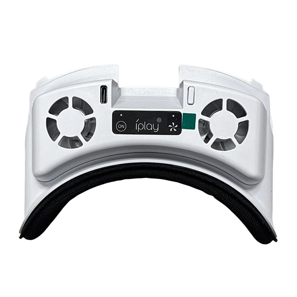 Cubierta Facial con ventilador de refrigeración, radiador de interfaz Facial con luz RGB, máscara fresca con almohadilla nasal antifugas para Meta Quest 3 - imagen 4