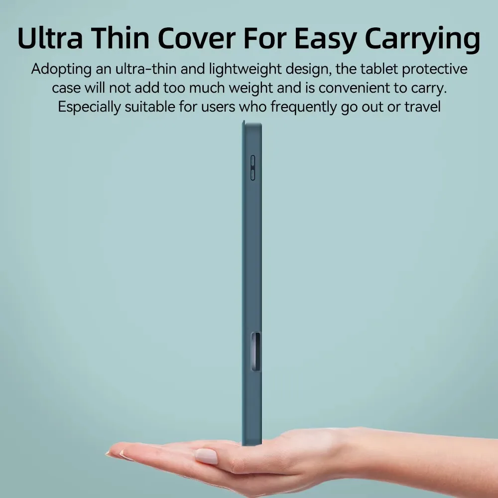 Funda para Xiaomi Pad 6 Funda para Xiaomi Pad 6 Pro 11 pulgadas Funda para tableta Xiaomi Mi Pad 7 y 7 Pro 11 pulgadas con cubierta para dormir despierto - imagen 4