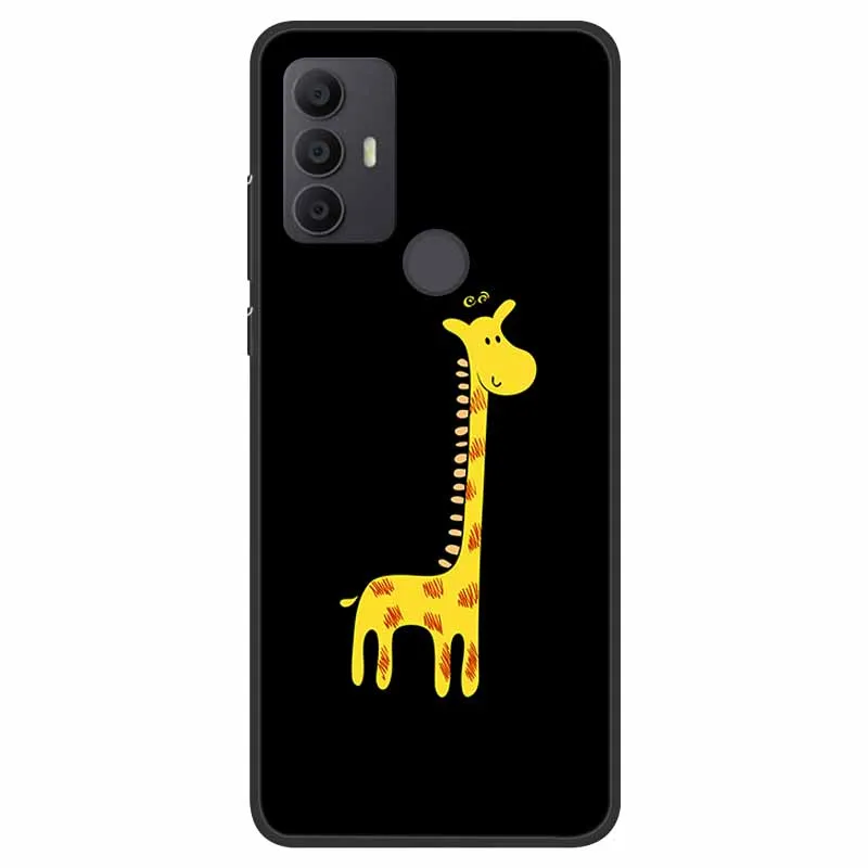 Funda de silicona para TCL 30 SE, 305, 6,52 pulgadas, espacio suave, delgada, TPU, funda de teléfono para TCL 305, 306, 30SE, 30E, 6165A, Fundas de parachoques - imagen 3