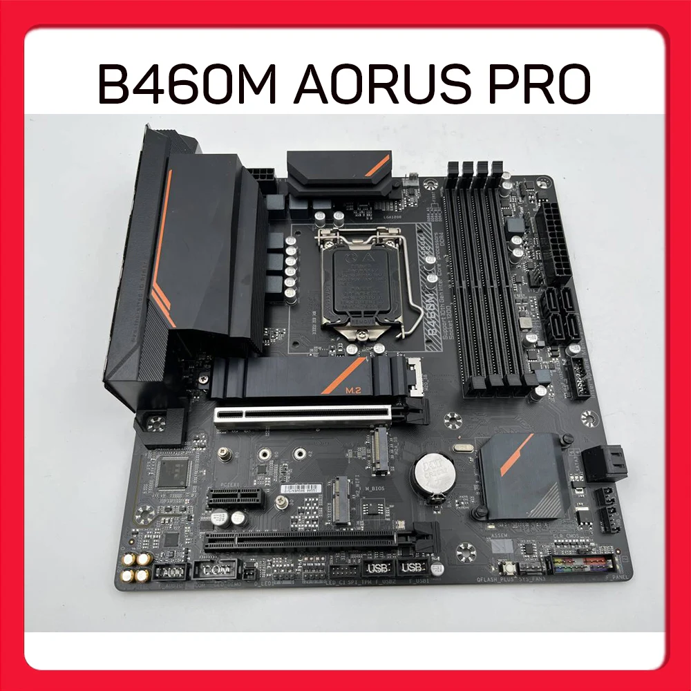  4×DDR4 128GB PCI-E 3.0 Micro ATX B460 LGA1200 GA B460M AORUS PRO
